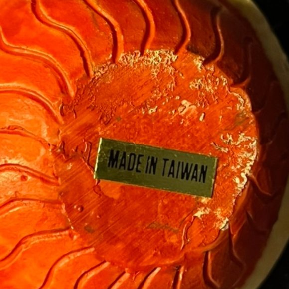 VTG Jaimy Santa Claus Christmas Tree Hanging Ornament Round Bottom Taiwan - Picture 11 of 13